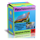 Projeto Como Fazer Placa Painel Fotovoltaica