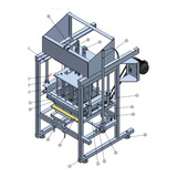 Projeto Detalhado Máquina Piso Tijolo Concreto