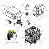 Projeto Food Trailer Lanches Carretinha Reboque 1 Eixo - Pdf