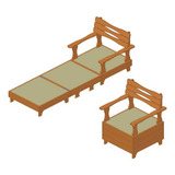 Projeto Pdf Cama Retrátil Com Plano De Cadeira - Cama Dupla