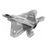 Projeto Planta Jato F-22 Raptor P/ M. Balsa Corte Laser Cnc