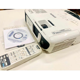 Projetor Epson Powerlite S41+ Com Tela De Projeção