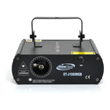 Projetor Holografico Laser Show Rgb 1w Dmx Dj 110v/220v