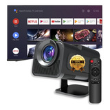 Projetor Hy320 Wifi Hd 390 Ansi Android 11 Smart 4k Cinema