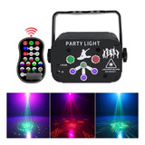 Projetor Laser Show 6 Saídas Led Rgb Festa Dj Usb + Controle