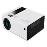 Projetor Led Portátil Wifi 3300 Lumens Hdmi Vga Usb Led Luuk Young Y6 Branco 110v/220v