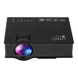 Projetor Mini Unic Uc68 Preto 100v/240v 1800lm