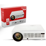 Projetor Multimidia 180w 3000 Lumens 1080p 2 Hdmi Vga Rca Ypbpr Cor Branco