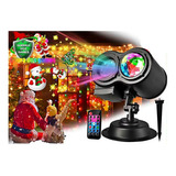 Projetor Natal Led Natalino Holográfico Laser Espeto Jardim