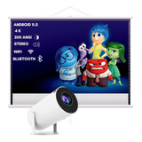 Projetor Portátil Smart 4k Led Android 11.0 Wifi Imagem Hd