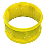 Prolongador Caixa De Luz Octogonal Amarelo 4x4 Tigre