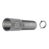 Prolongador Para Torneira Chopp Kegerator 70mm + Porca 5/8