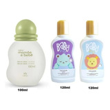 Promoçao - Natura - Kit 3 Colonias - Mamae Bebe / Infantis