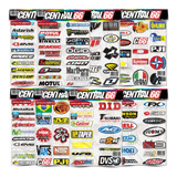 Promoção Adesivo Cartela Moto Gp Motocross Diversos M1