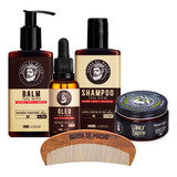 Promoção Barba Cabelo Shampoo Oleo Balm