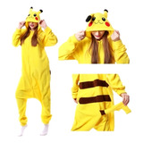 Promoção Pijama Kigurumi Stitch Pikachu Charmander