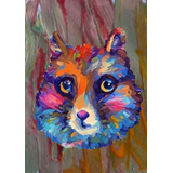 Promoção Pintura Em Tela Feita À Mão Quadro Decorativo 64