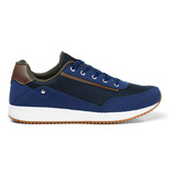 Promoção Sapatênis Polo Masculino Marinho Confortável Leve