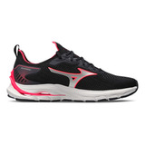 Promoção Tenis Mizuno Wave Mirai 5 - Feminino - Preto-rosa