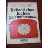 Propaganda - Telebrás Sistema Telefone/ Sul América Seguros