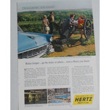 Propaganda Da Hertz Com Ford Fairlane Crown Vitoria, 1955/56