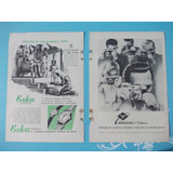 Propaganda Vintage (kit De 2). Câmaras E Filmes Agfa/eska Re