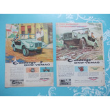Propaganda Vintage (kit De 2). Dkw-vemag Jipe Candango 2