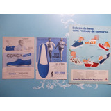 Propaganda Vintage (kit De 3). Alpargatas. Sete Vidas. Conga