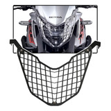 Proteção De Farol Moto Xre 300 2019 A 2023 Protetor Aço Top