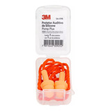 Protetor Auricular 3m Plug Silicone Cordão Ouvidos Abafador