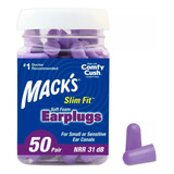 Protetor Auricular Mack's Slim Fit - Nrr 31 Db - 50 Pares