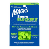 Protetor Auricular Mack's Snore Blockers 12 Pares Com Case