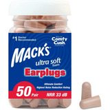 Protetor Auricular Mack's Ultra Soft - Nrr 33 Db - 50 Pares