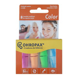 Protetor Auricular Ohropax Color 35db - 4 Pares Cor Roxo
