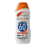 Protetor Bloqueador Solar Fps 60 Nutriex