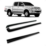 Protetor Borda Lateral Hilux 2005 A 2015 Cabine Dupla+tampa