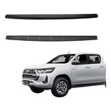 Protetor Borda Tampa Caçamba Nova Hilux 2021 2022 2023 Bepo