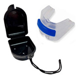 Protetor Bucal Duplo Estojo Boxe Muay Thai Mma Transparente