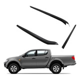 Protetor De Borda Traseiro E Lateral Triton L200 2013 3 Pçs