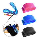 Protetor De Cabo Rca Tatuagem Clip Cord 50un Azul Rosa Preto