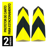 Protetor De Coluna Quina Predio Pilastra Parachoque Garagem Cor Amarelo