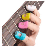 Protetor De Dedos Para Violão Guitarra Baixo Viola 4 Unidade