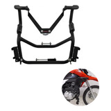 Protetor De Motor Carenagem Bros 160 Até 2024 Chapam Preto