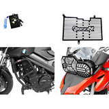 Protetor De Motor Carenagem C/p + Radiador E Farol Aço F800r