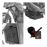 Protetor De Motor Carenagem Cb 500x Carter Radiador 2018+