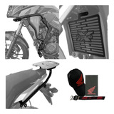 Protetor De Motor Carenagem Cp Cb 500x + Radiador + Superior