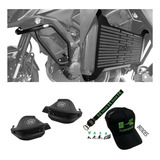 Protetor De Motor E Carenagem C/p Versys 650 Radiador Mao
