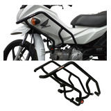 Protetor De Motor E Carenagem Pop110 Com Slider Coyote Todas