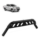 Protetor De Parachoque Baixo Hilux 2016 2017 2018 Preto