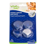 Protetor De Quina Canto Proteção Bebê Kit C/4un Cantoneira